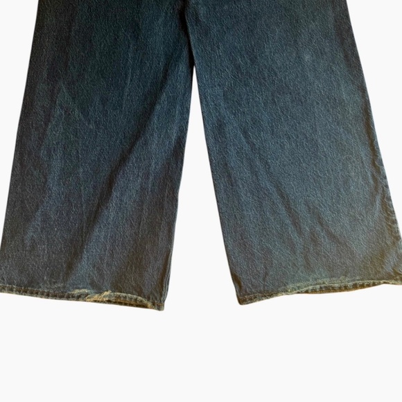 Madewell Super Wide Leg Jeans in Fannin Wash Size 28 - Picture 6 of 10